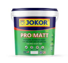 SƠN NỘI THẤT CC SIÊU MỊN CHE PHỦ VƯỢT TRỘI JOKOR PRO MATT